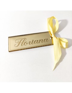 Segnaposto personalizzato con incisione