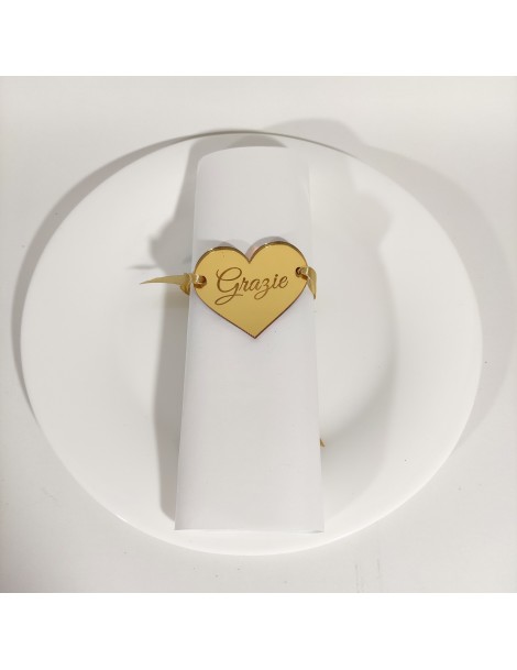 Tag cuore oro