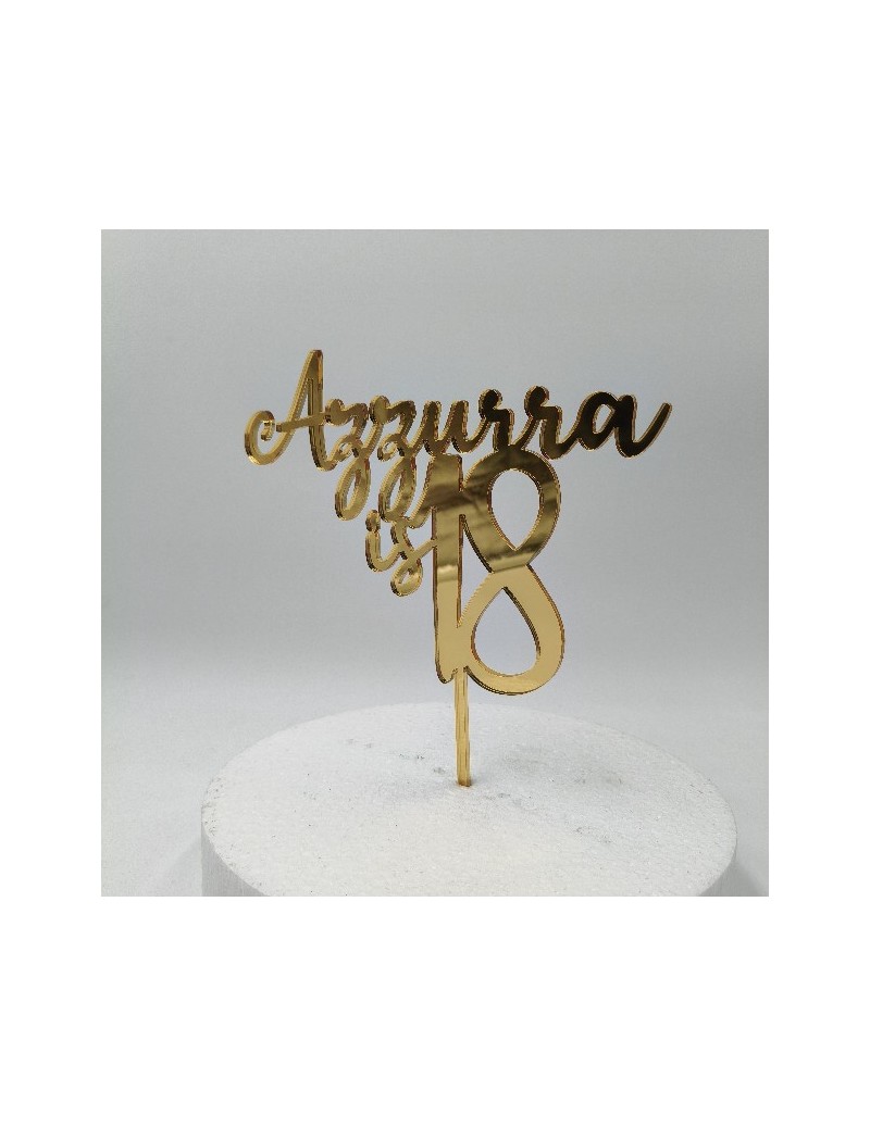 Cake Topper Personalizzato...