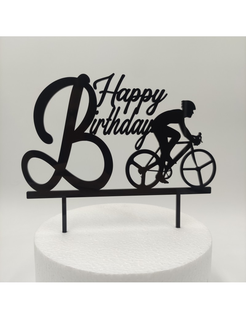 Cake Topper Modello Ciclismo